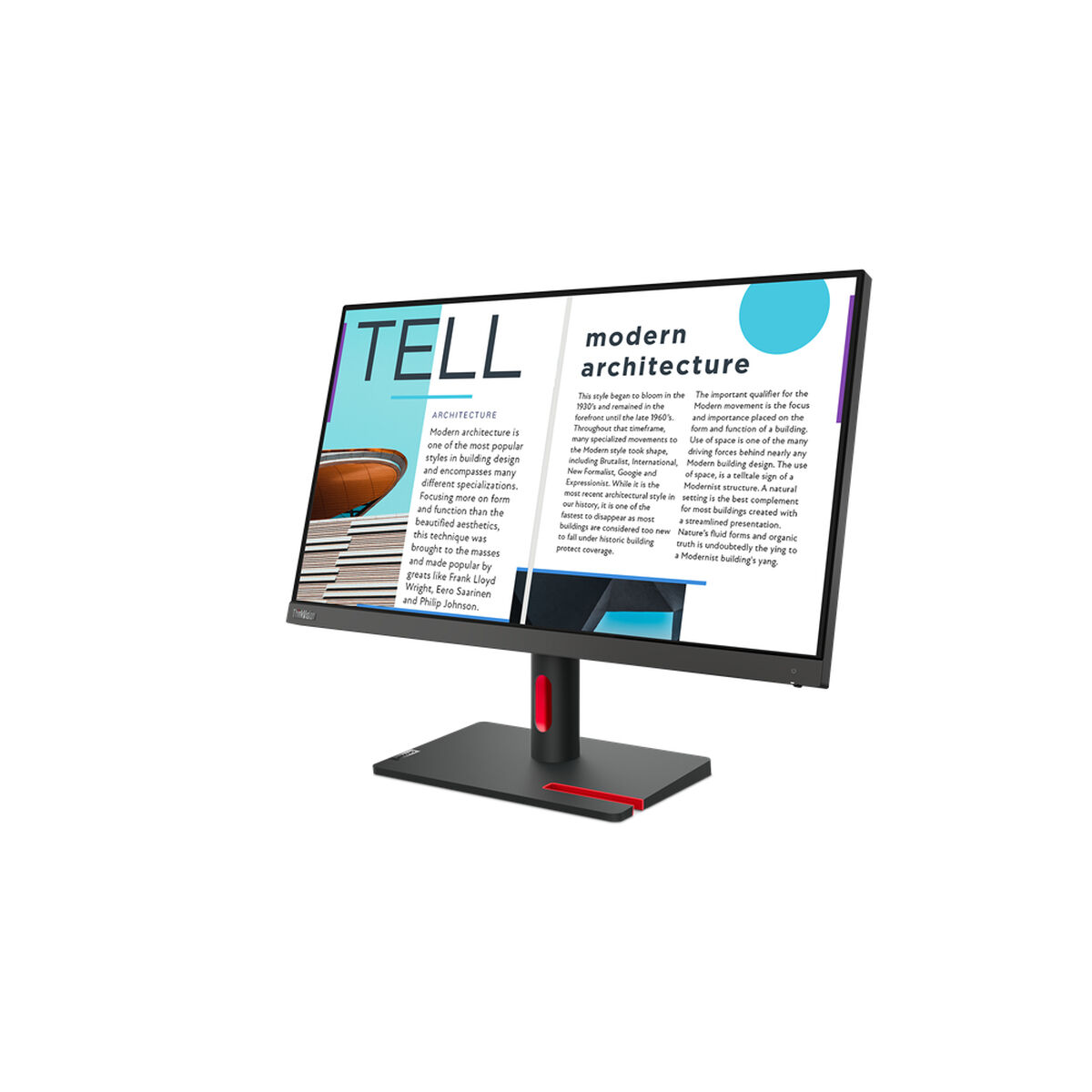 Monitor Lenovo ThinkVision S25E-30 Full HD 24,5" 75 Hz - 3