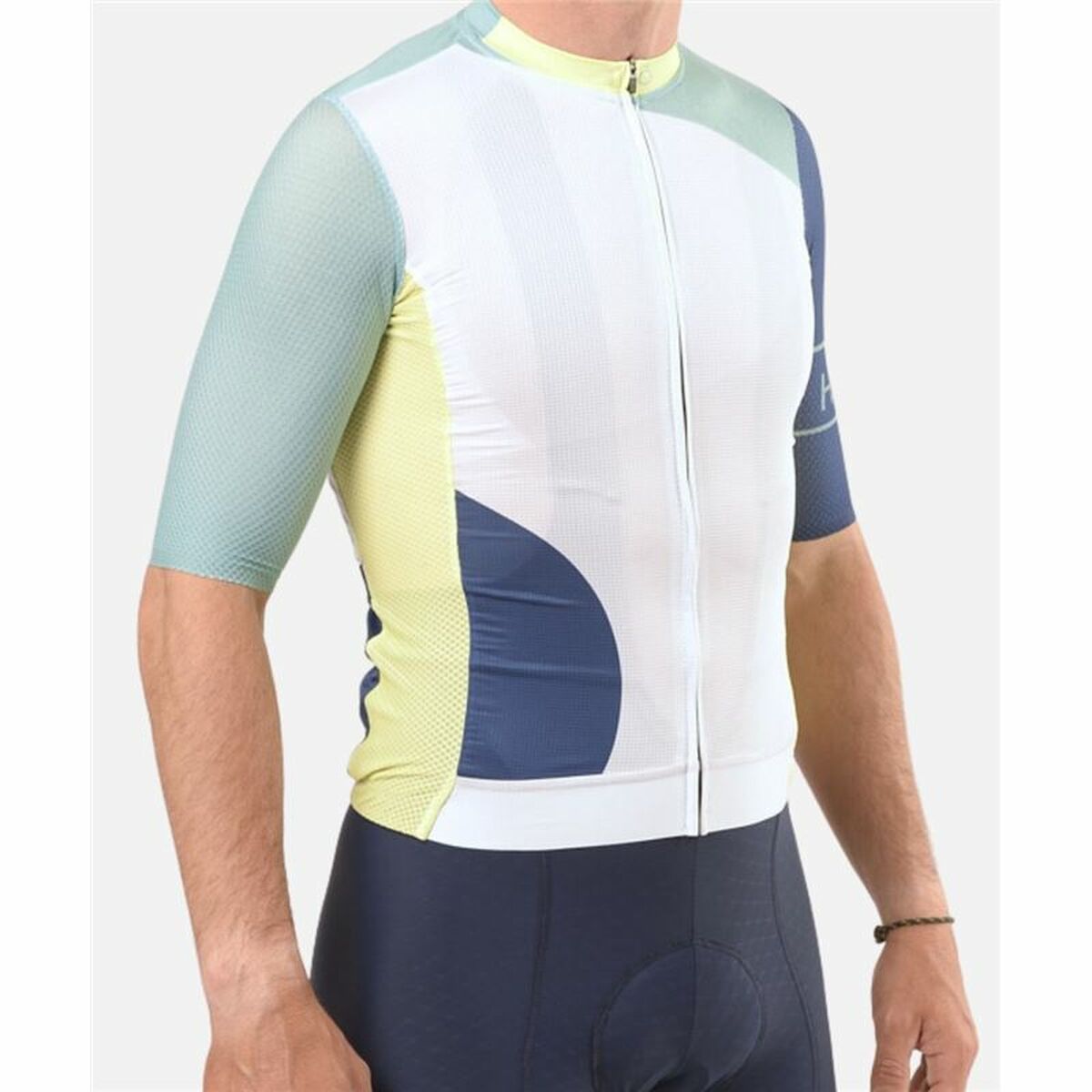 Cykeltröja Hemon Prestiggio Vit - 3