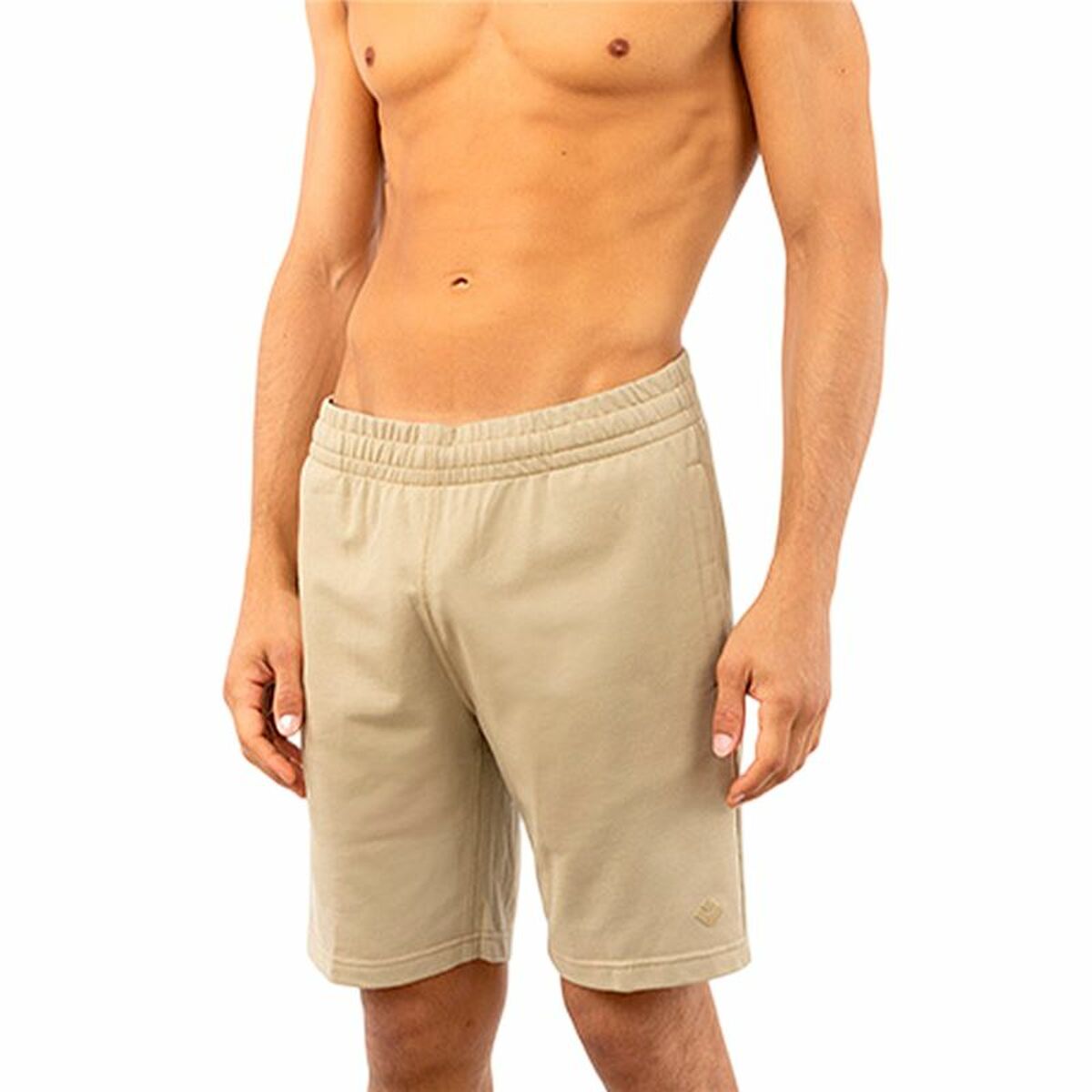 Träningsshorts Alphaventure Alphadventure Husra Vit Naturell
