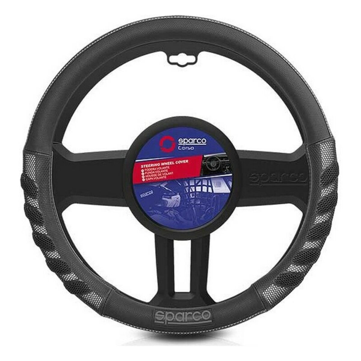 Rattöverdrag Sparco S101 Universal (Ø 37 - 38 cm) - 3