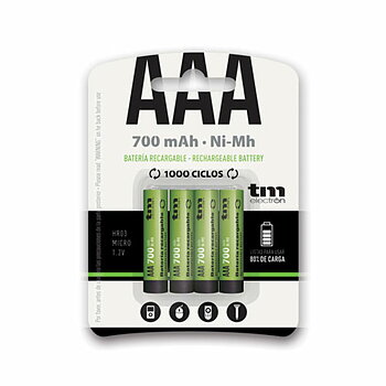 Laddningsbara Batterier TM Electron R03 Ni-Mh