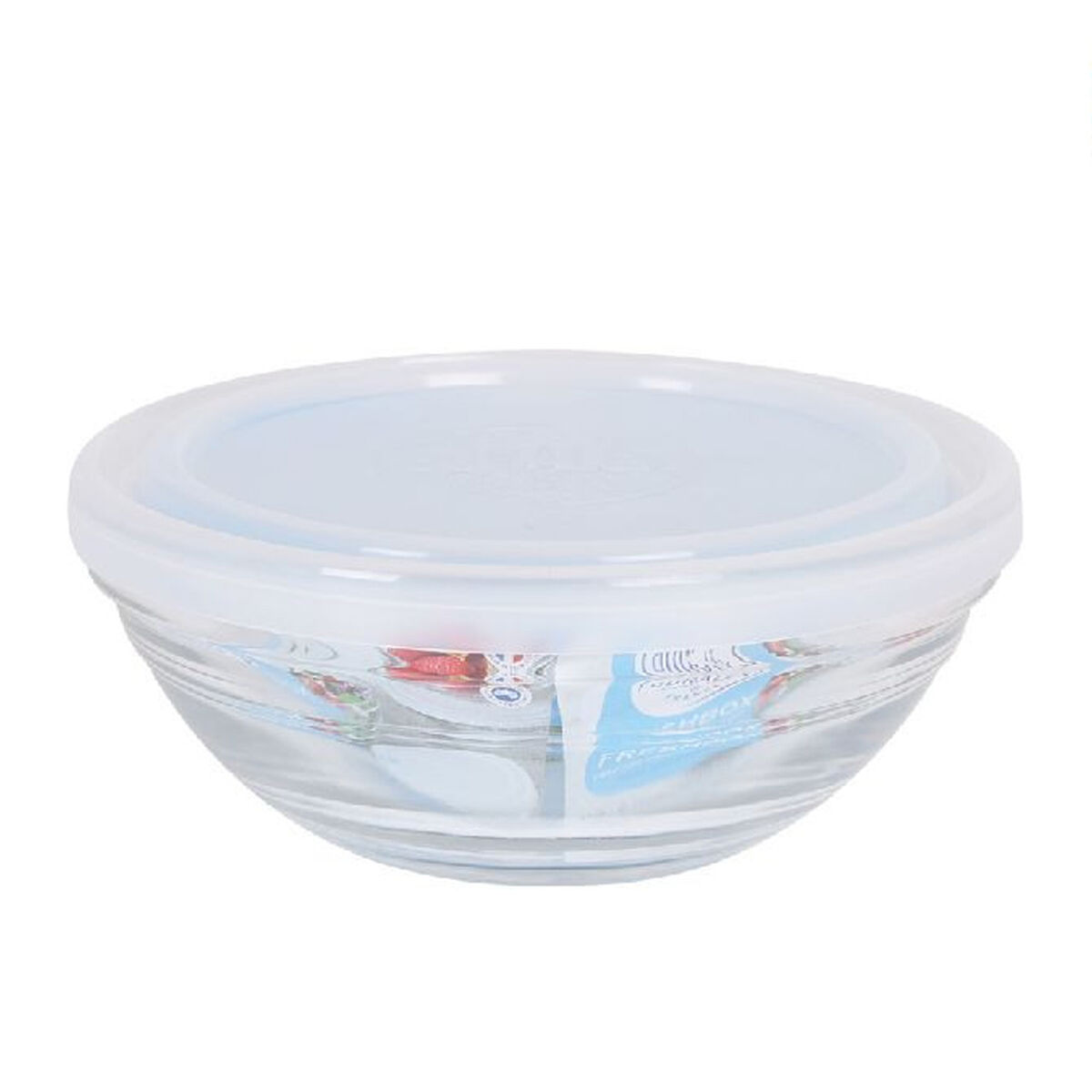 Rund matlåda med lock Duralex Freshbox Transparent Med lock