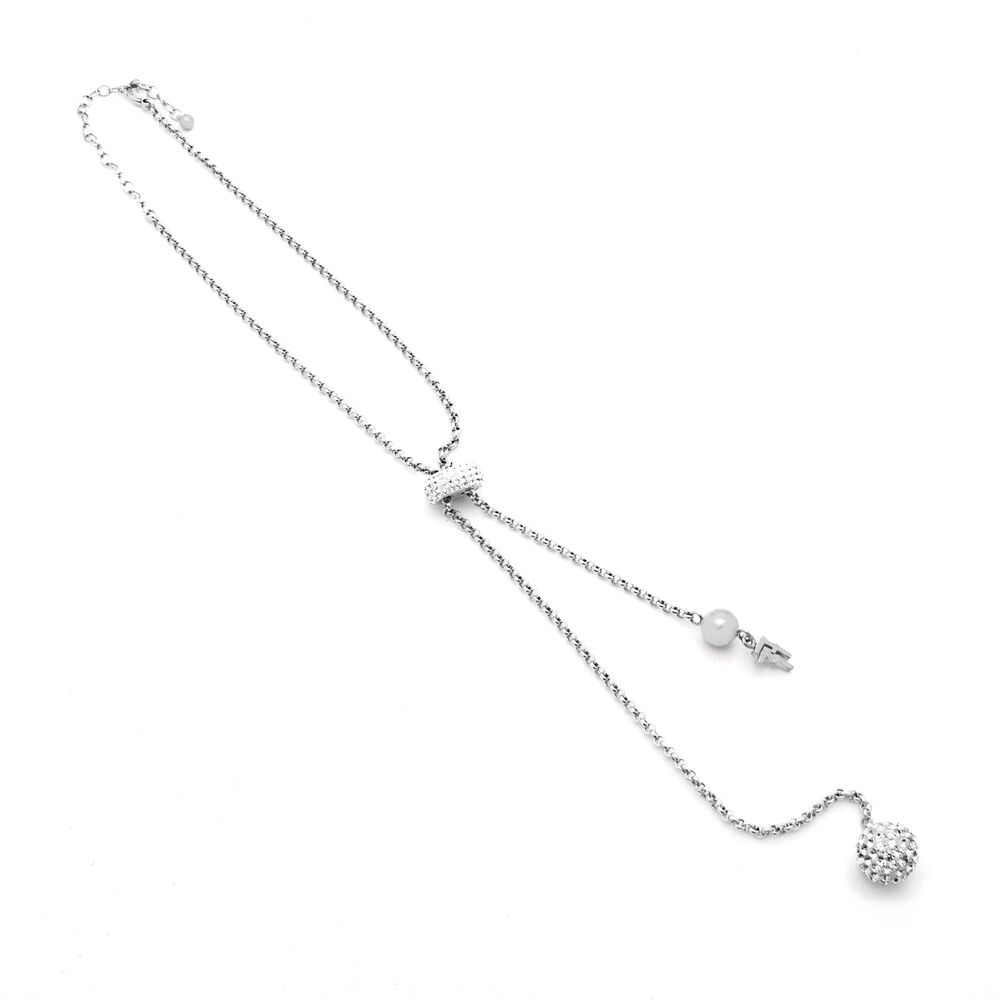 Damhalsband Folli Follie 3N1F022C 35 cm - 2
