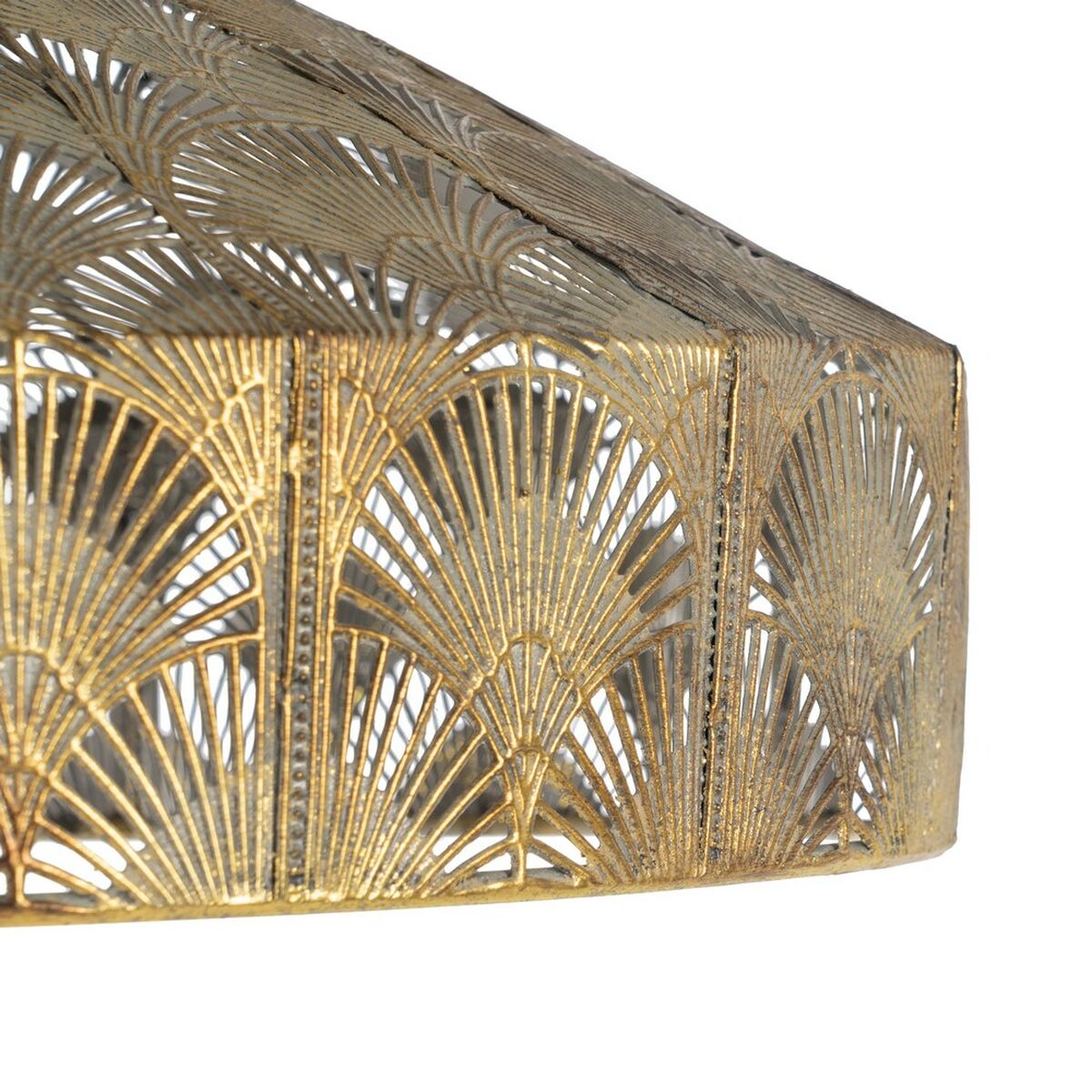 Taklampa Gyllene Silvrig Järn 220-240 V 41,5 x 41,5 x 21 cm - 4