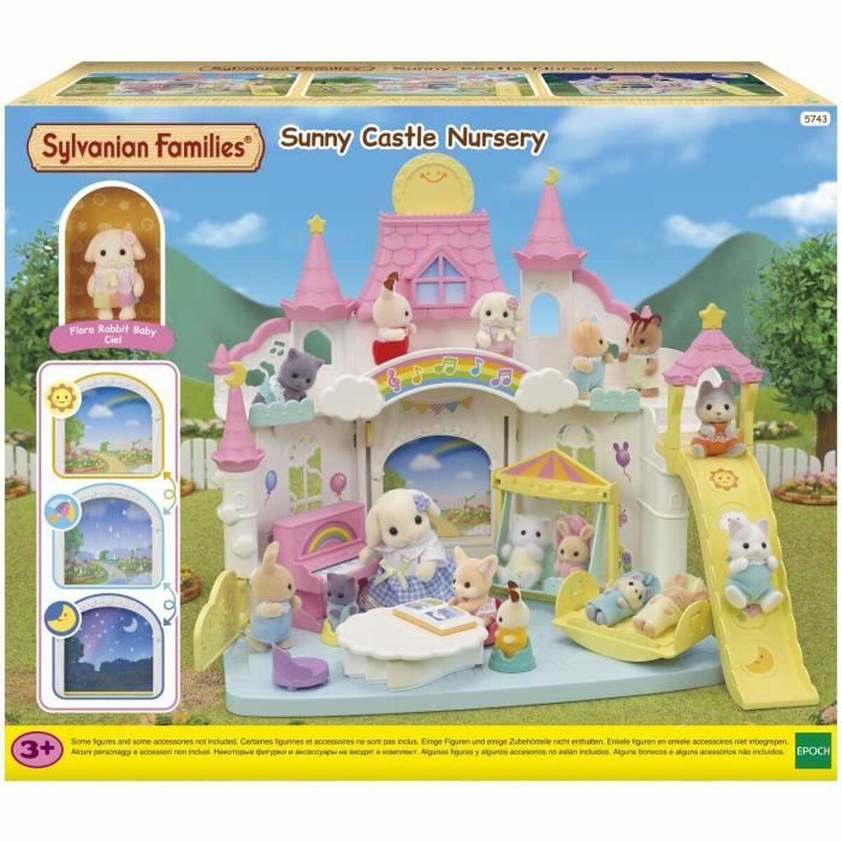 Playset Sylvanian Families 5743 Sunny Castle Nursery - 2