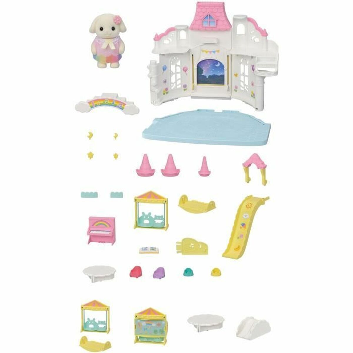 Playset Sylvanian Families 5743 Sunny Castle Nursery - 5