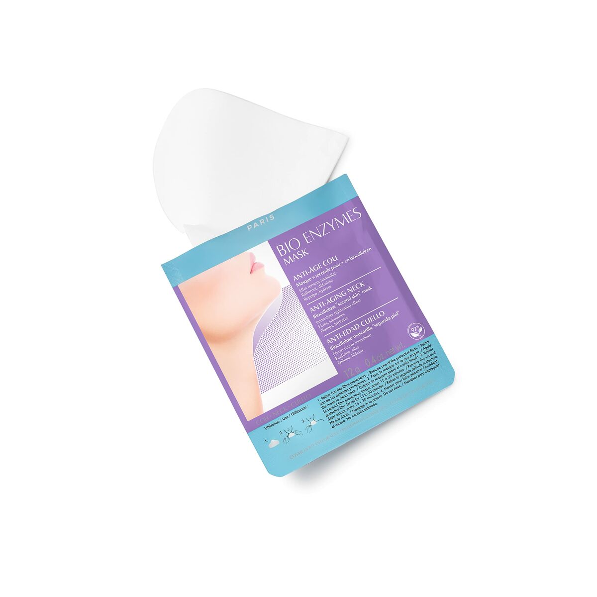 Åtstramande för hals Talika Bio Enzymes 20 ml Ansiktsmask Anti age