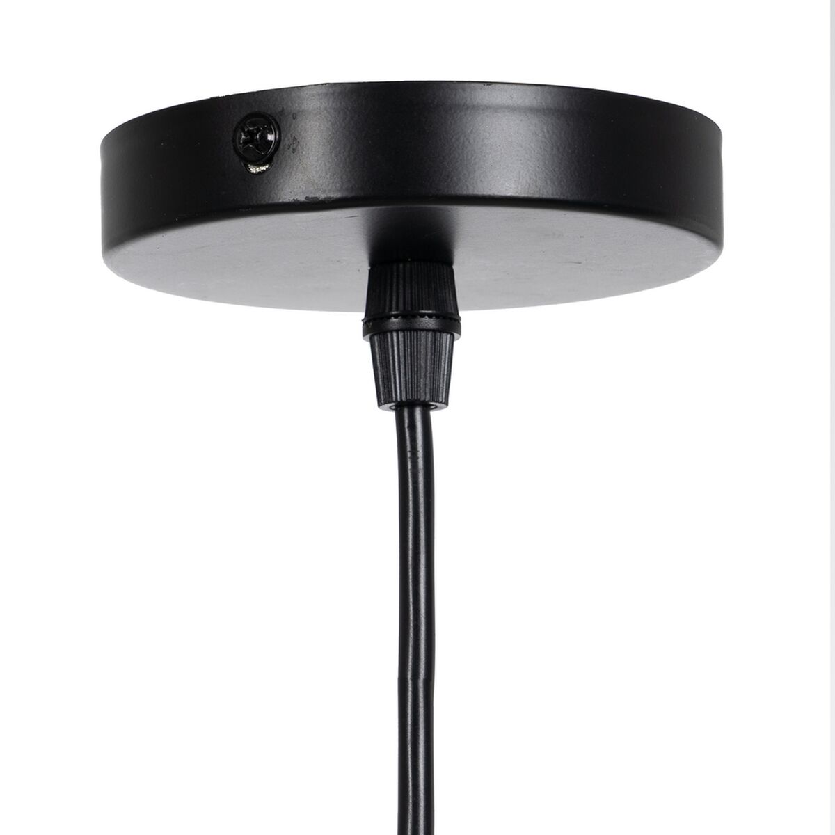 Taklampa Svart Naturell Trä Järn 220-240 V 36 x 36 cm - 2