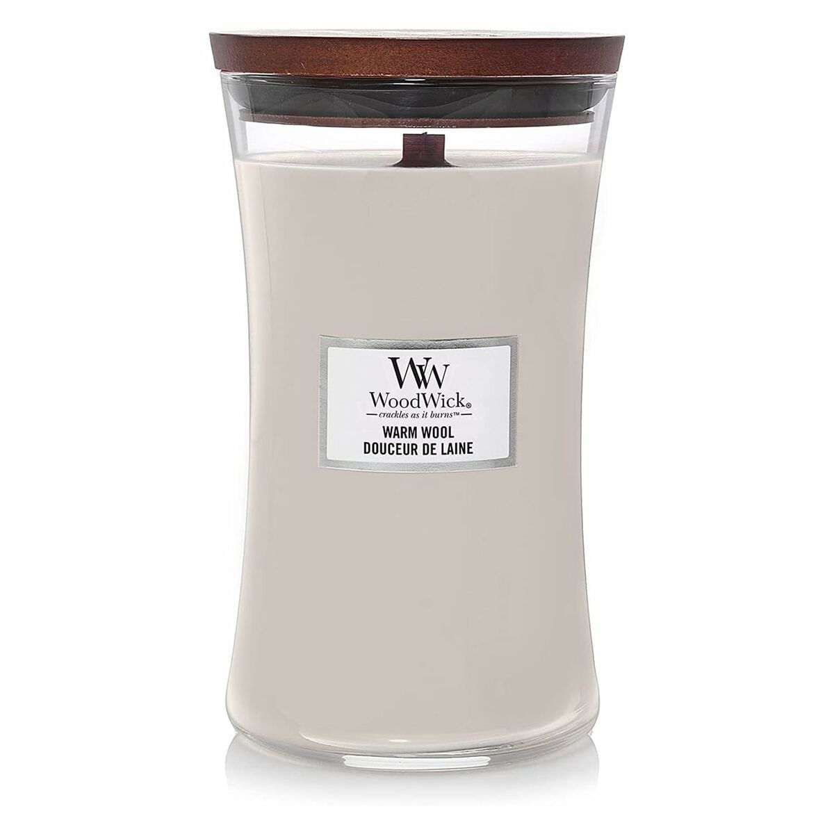 Doftljus Woodwick Warm Wool 610 g