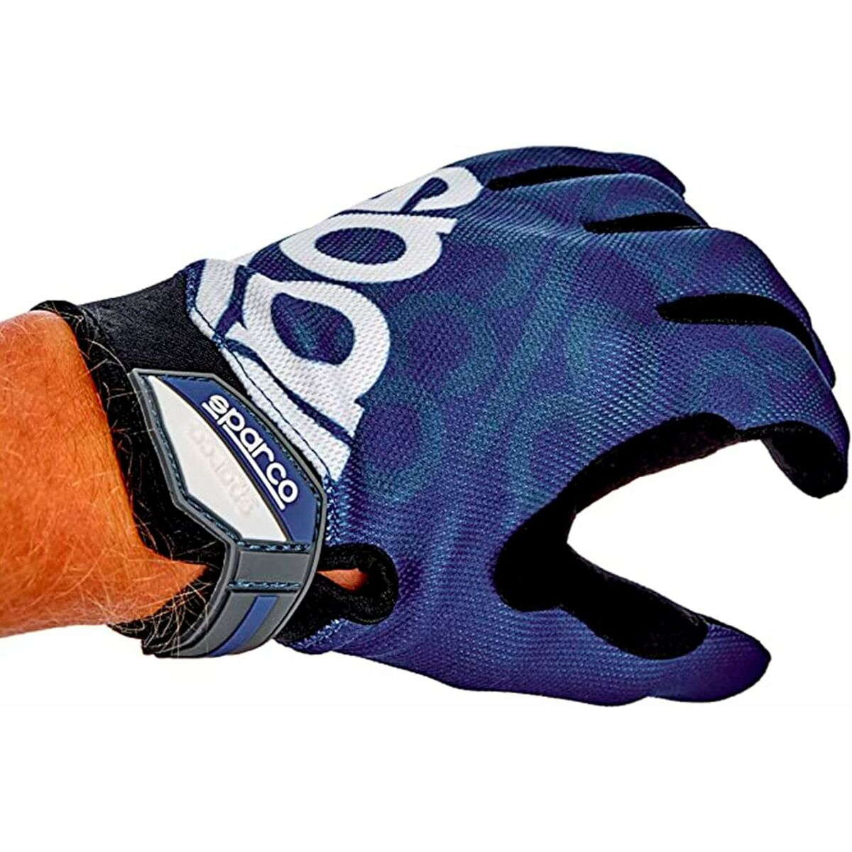 Arbetshandskar Sparco Meca III Nraz Blå - 5