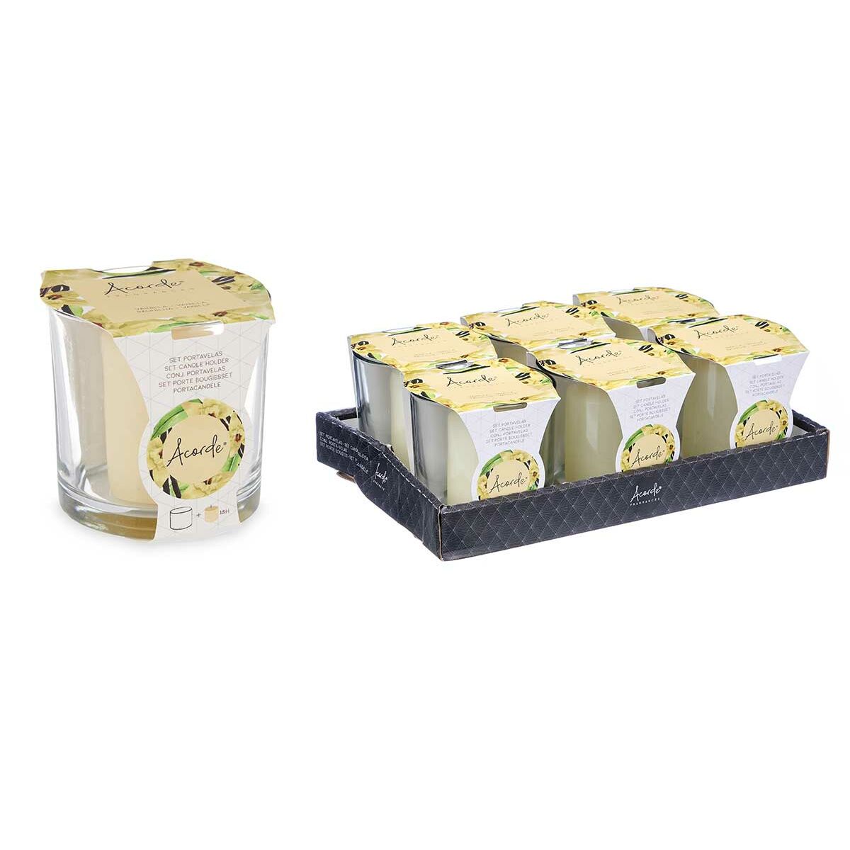 Doftljus Acorde Vanilj Glas (6 antal) - 3