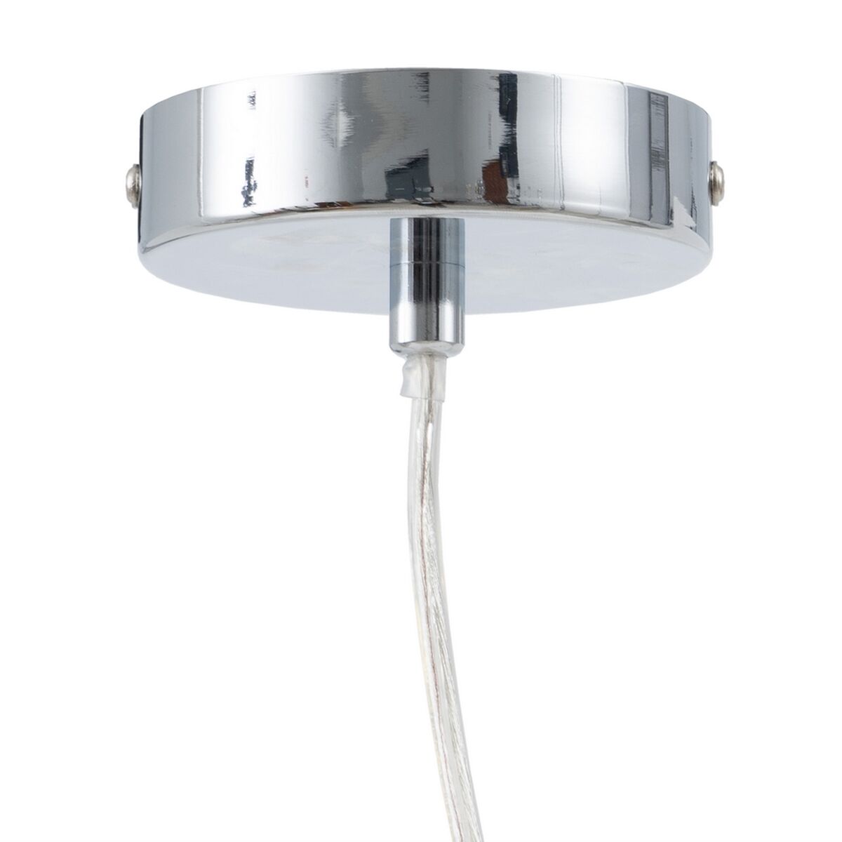 Taklampa Glas Silver Järn Ø 20 cm 23 x 23 x 21,5 cm - 2