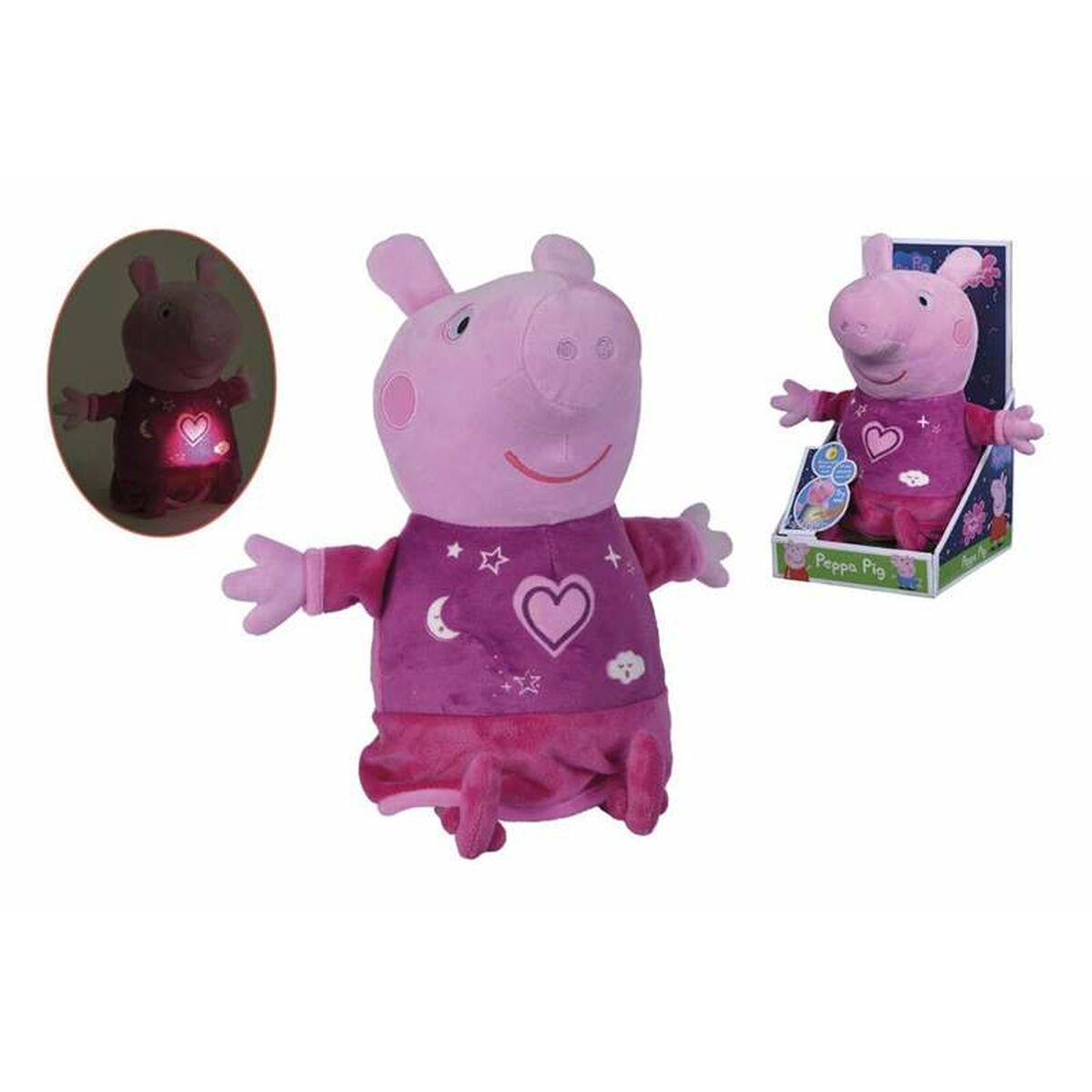 Mjukisleksak Peppa Pig 32 cm Rosa - 2