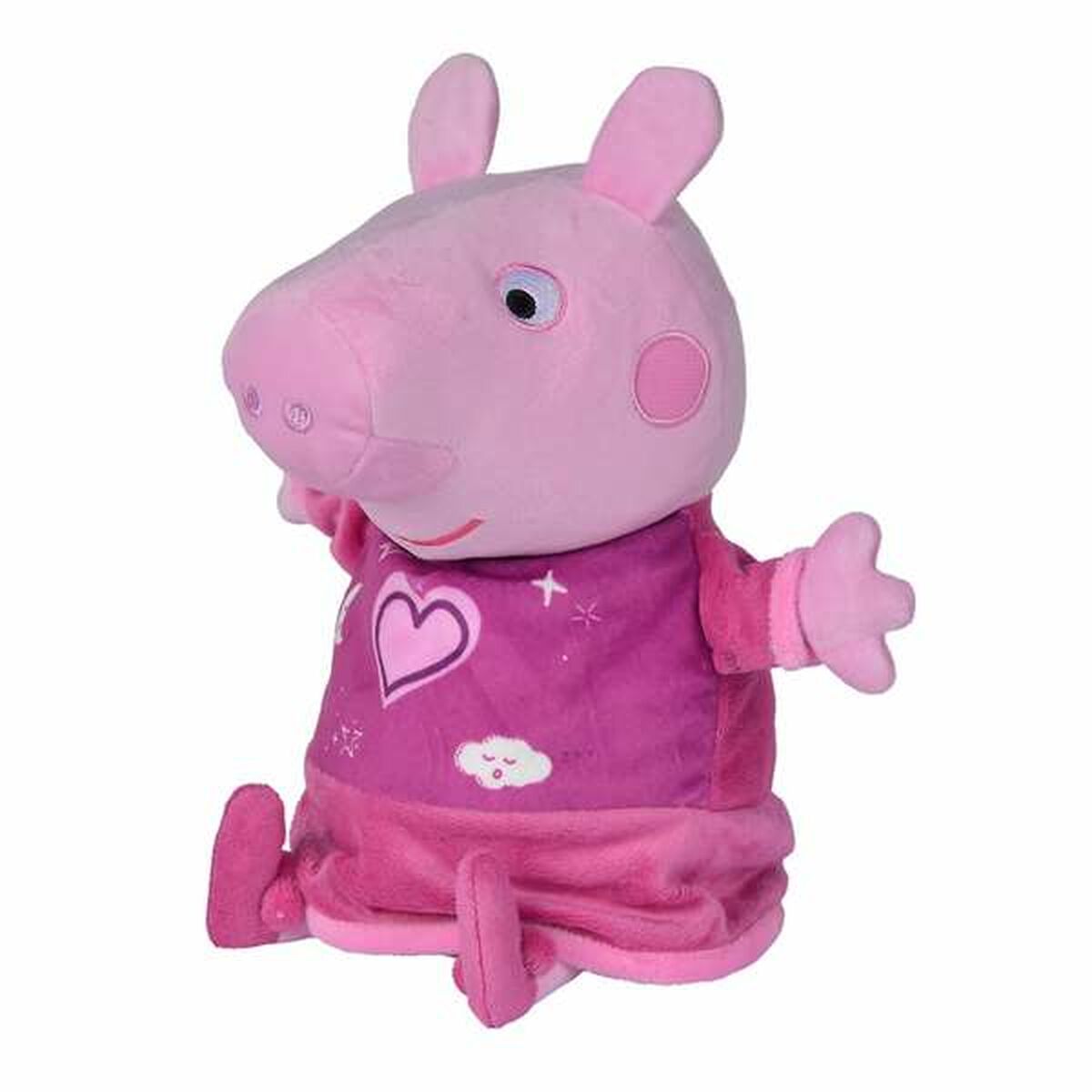 Mjukisleksak Peppa Pig 32 cm Rosa - 5