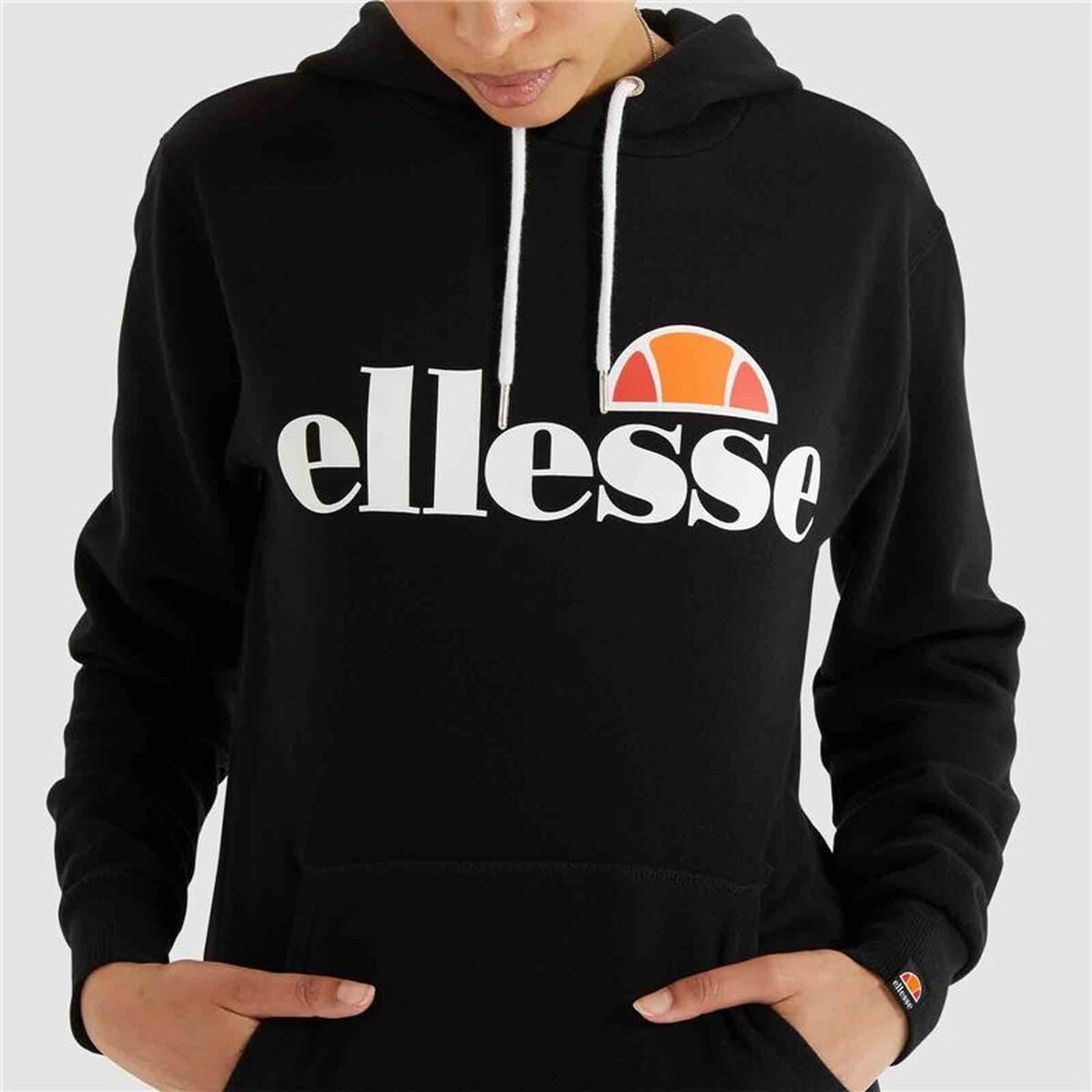 Tröja med huva Dam Ellesse Torices Svart - 3