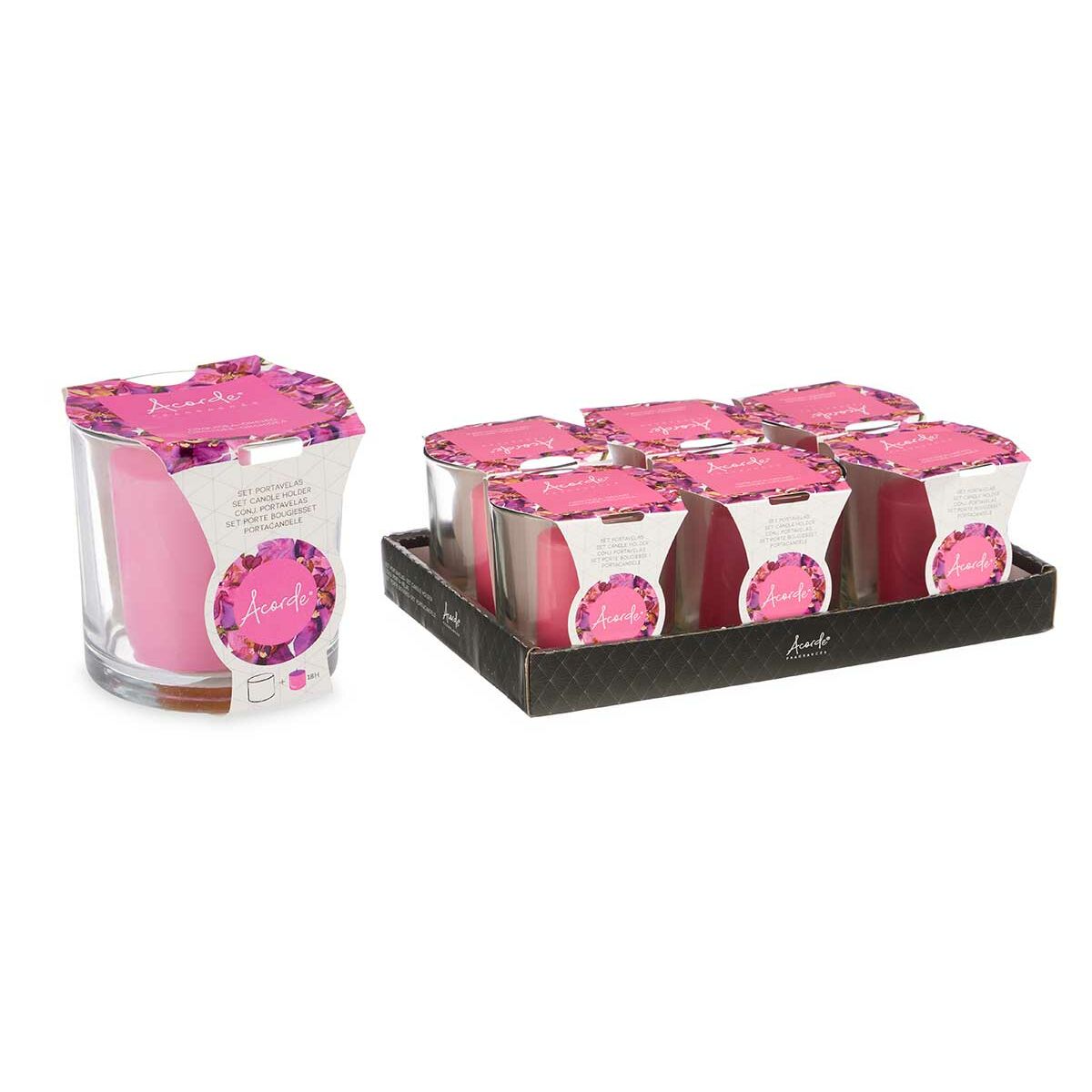 Doftljus Acorde Orkidé Glas (6 antal) - 3