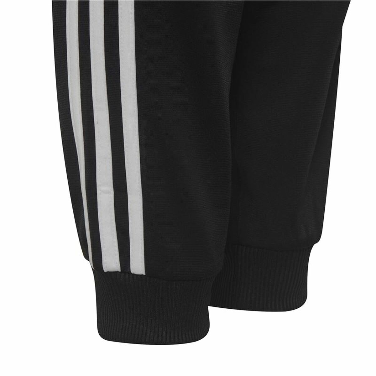 Träningsoverall, Barn Adidas Essentials Shiny 3 Stripes Svart - 2