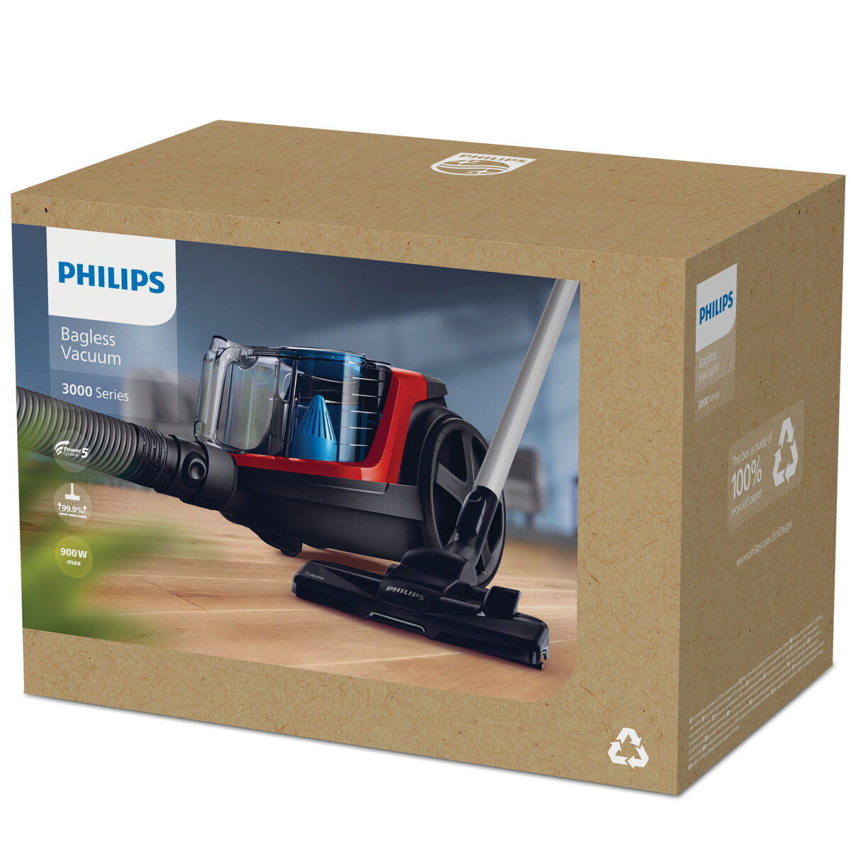 Sladdlös Dammsugare Philips 900 W 650 W - 2