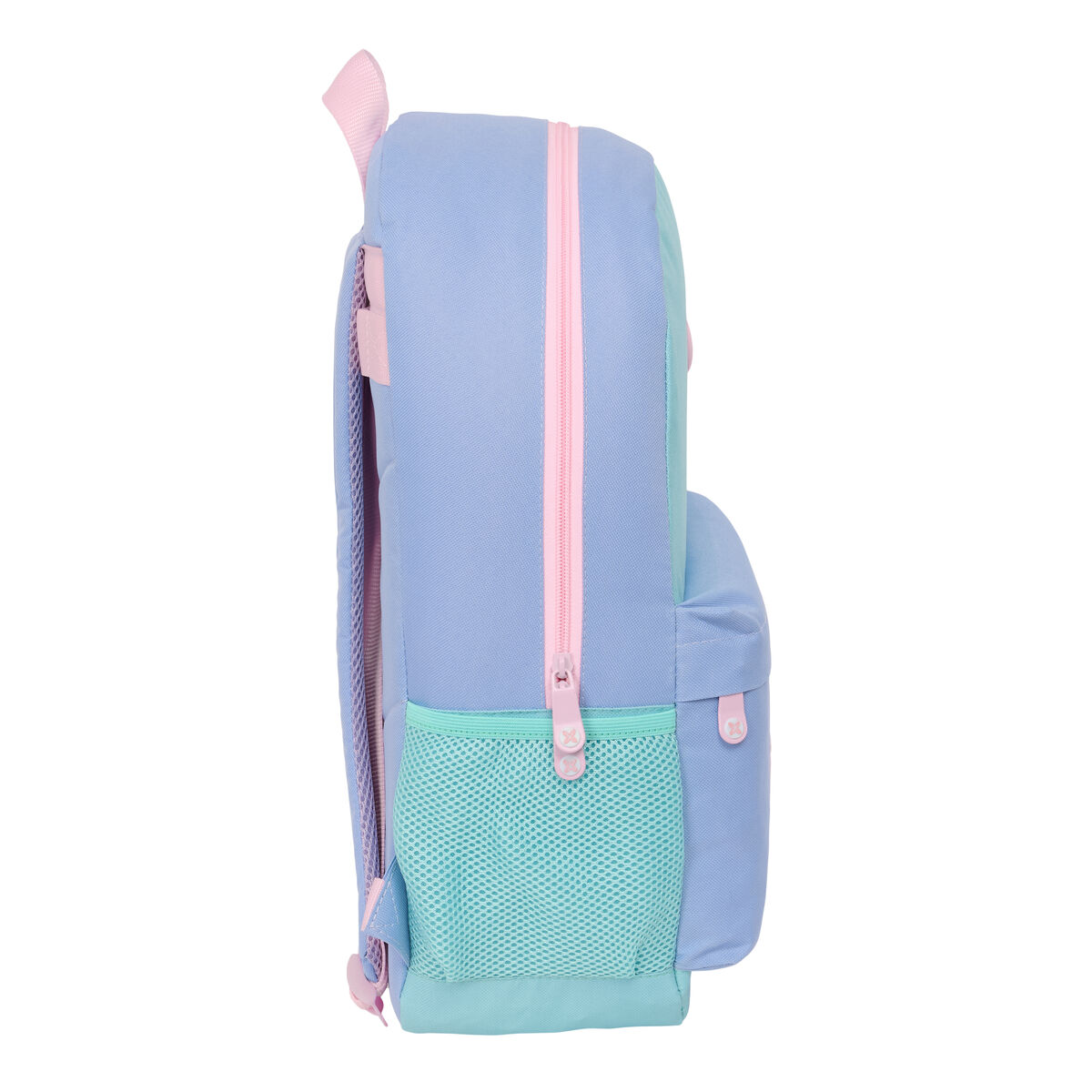Skolryggsäck Munich Mellow Blå Rosa Celeste 30 x 46 x 14 cm - 2