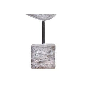 Prydnadsfigur DKD Home Decor Grå Naturell Fågel Medelhavs 23 x 9 x 26,7 cm