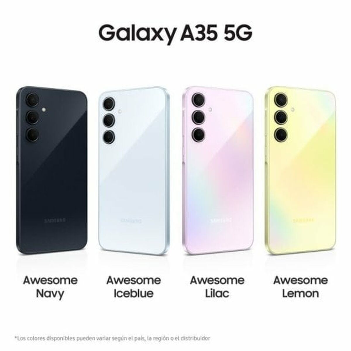 Smartphone Samsung Galaxy A35 6,6" 6 GB RAM 128 GB Lila - 6