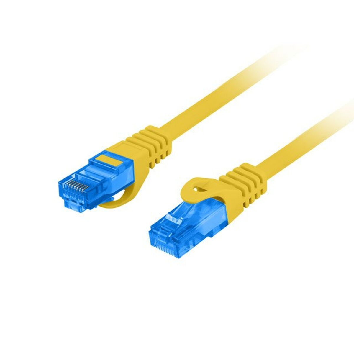 Nätkabel UTP Styv Kategori 6 Lanberg PCF6A-10CC-0300-Y Gul 3 m - 2