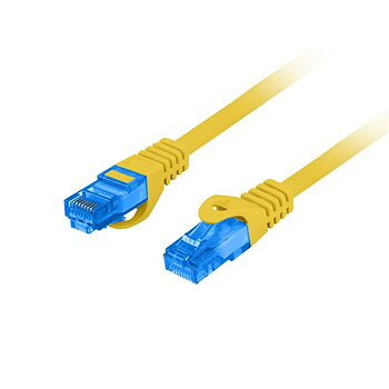 Nätkabel UTP Styv Kategori 6 Lanberg PCF6A-10CC-0300-Y Gul 3 m