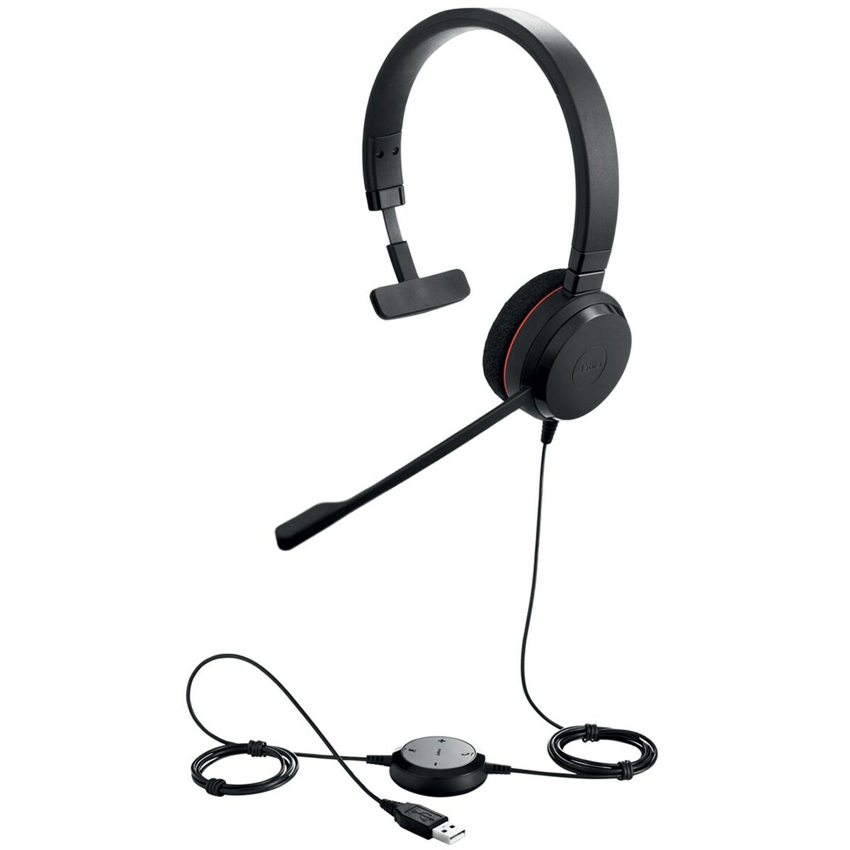 Hörlurar med Mikrofon Jabra 4993-823-109 Svart - 2