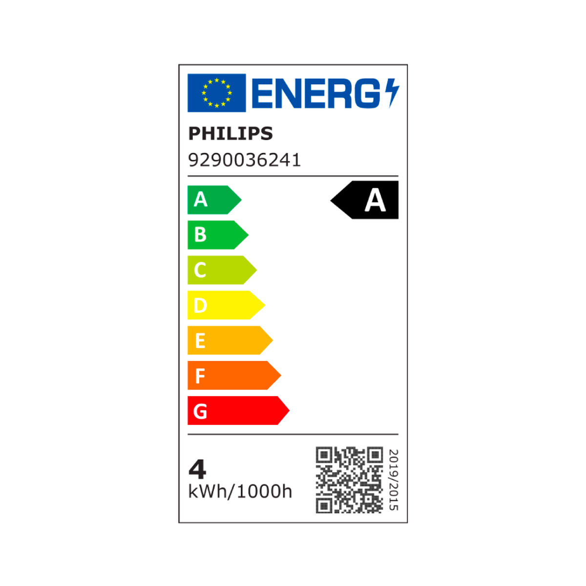 LED-lampa Philips Ultra Efficient Led Classic 4 W 60 W E27 840 lm Vit (4000 K) - 6