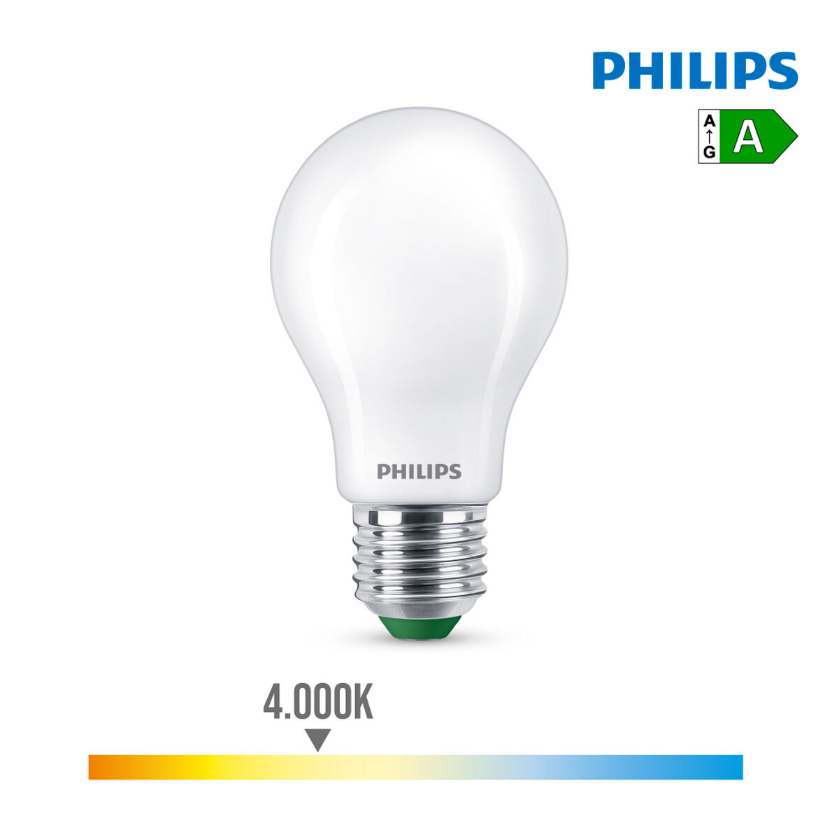 LED-lampa Philips Ultra Efficient Led Classic 4 W 60 W E27 840 lm Vit (4000 K) - 2