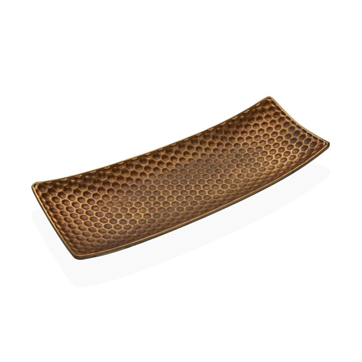 Bordsdekoration Versa Gyllene Trä MDF 13 x 3 x 34 cm