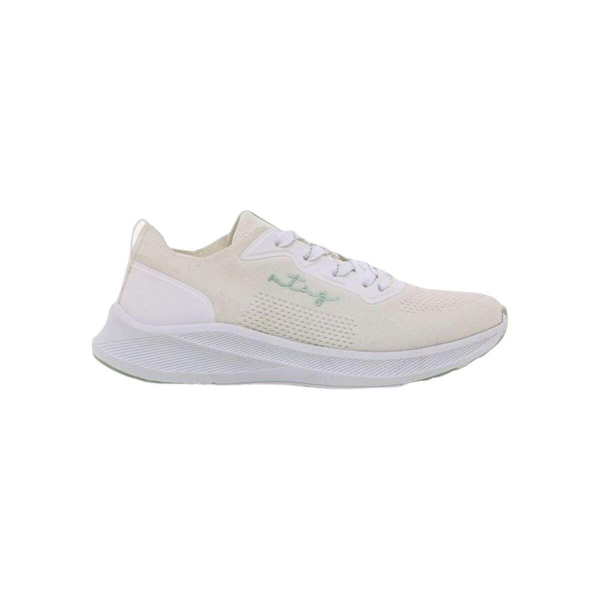 Casual Träningsskor Dam Mustang Somo Vit Beige - 2
