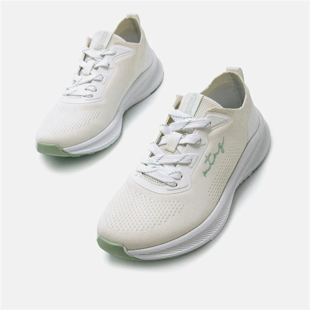 Casual Träningsskor Dam Mustang Somo Vit Beige - 3