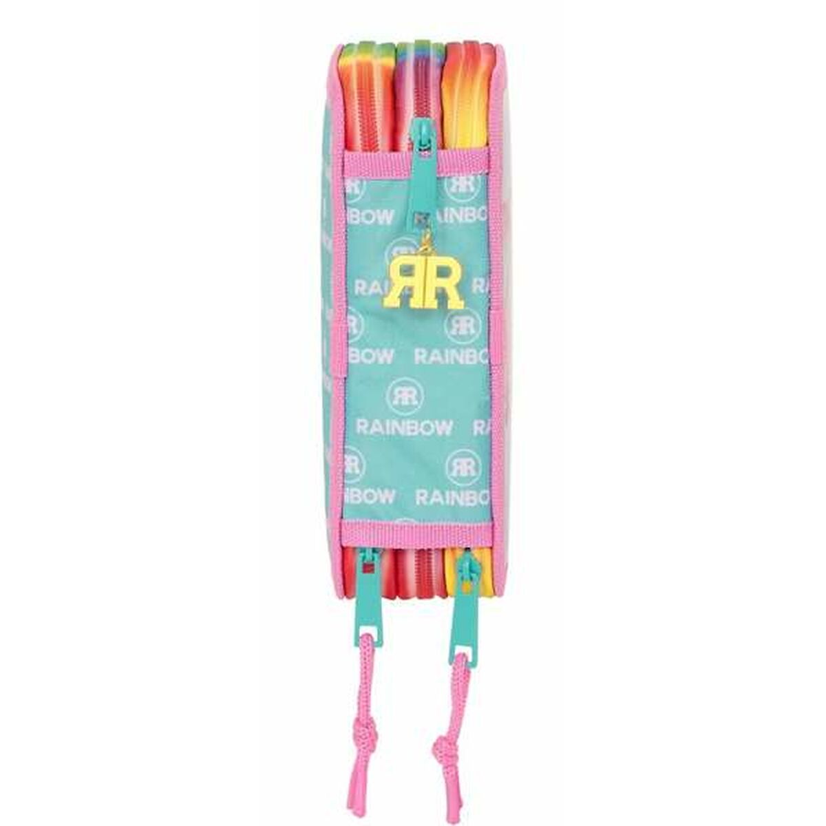 Trippel pennfodral Rainbow High Paradise 12,5 x 19,5 x 5,5 cm - 6