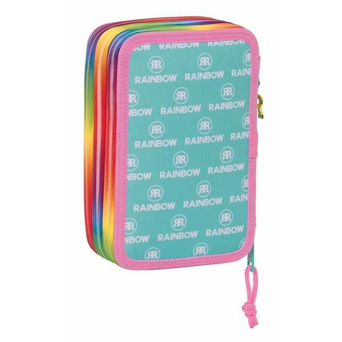 Trippel pennfodral Rainbow High Paradise 12,5 x 19,5 x 5,5 cm - 2