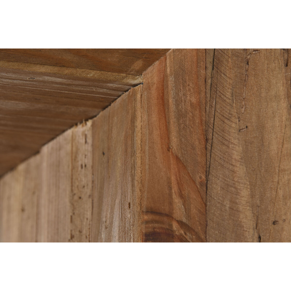 Bokhylla DKD Home Decor Brun Svart Furu Återvunnet Trä 120 x 48 x 240 cm 120 x 40 x 183 cm - 3