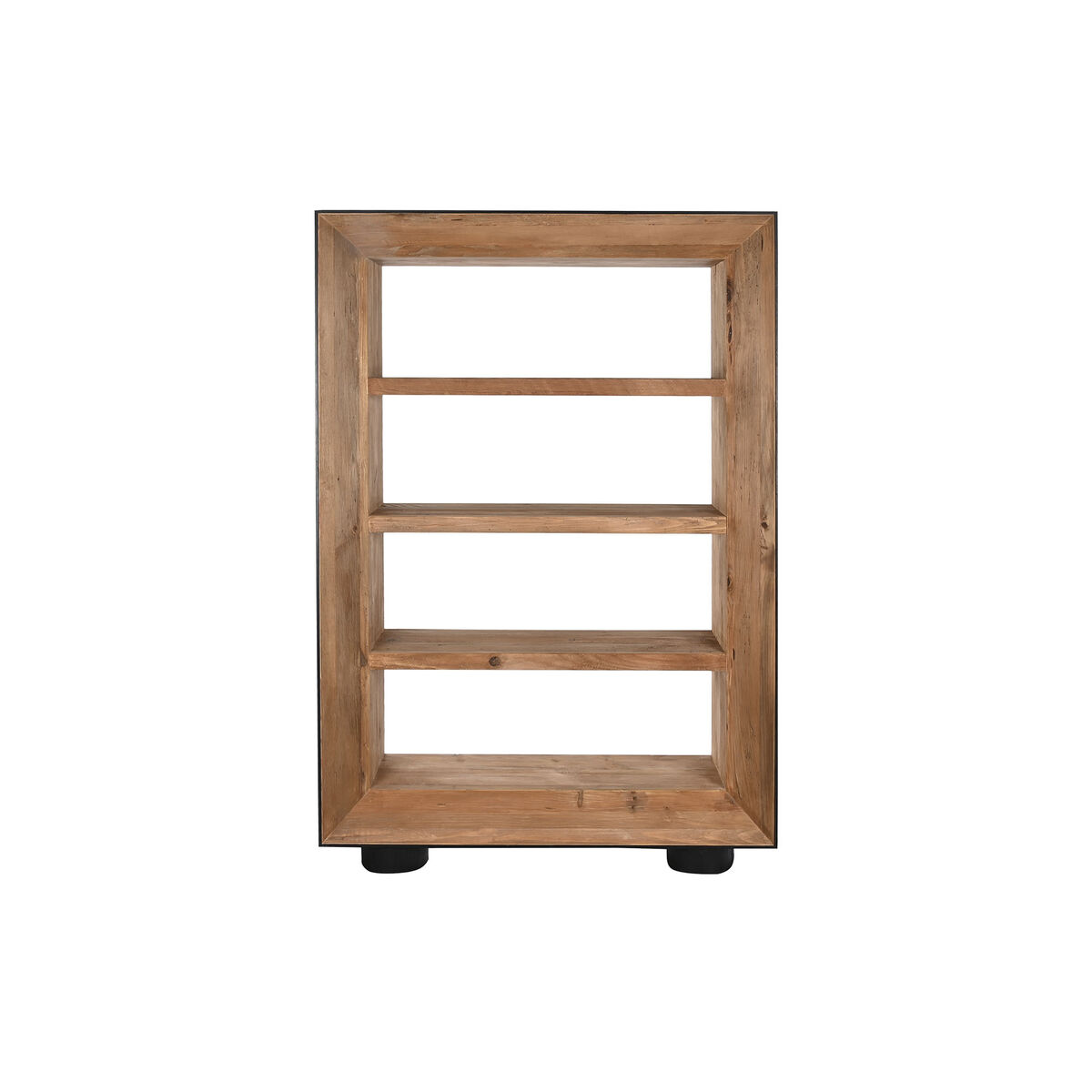 Bokhylla DKD Home Decor Brun Svart Furu Återvunnet Trä 120 x 48 x 240 cm 120 x 40 x 183 cm - 4