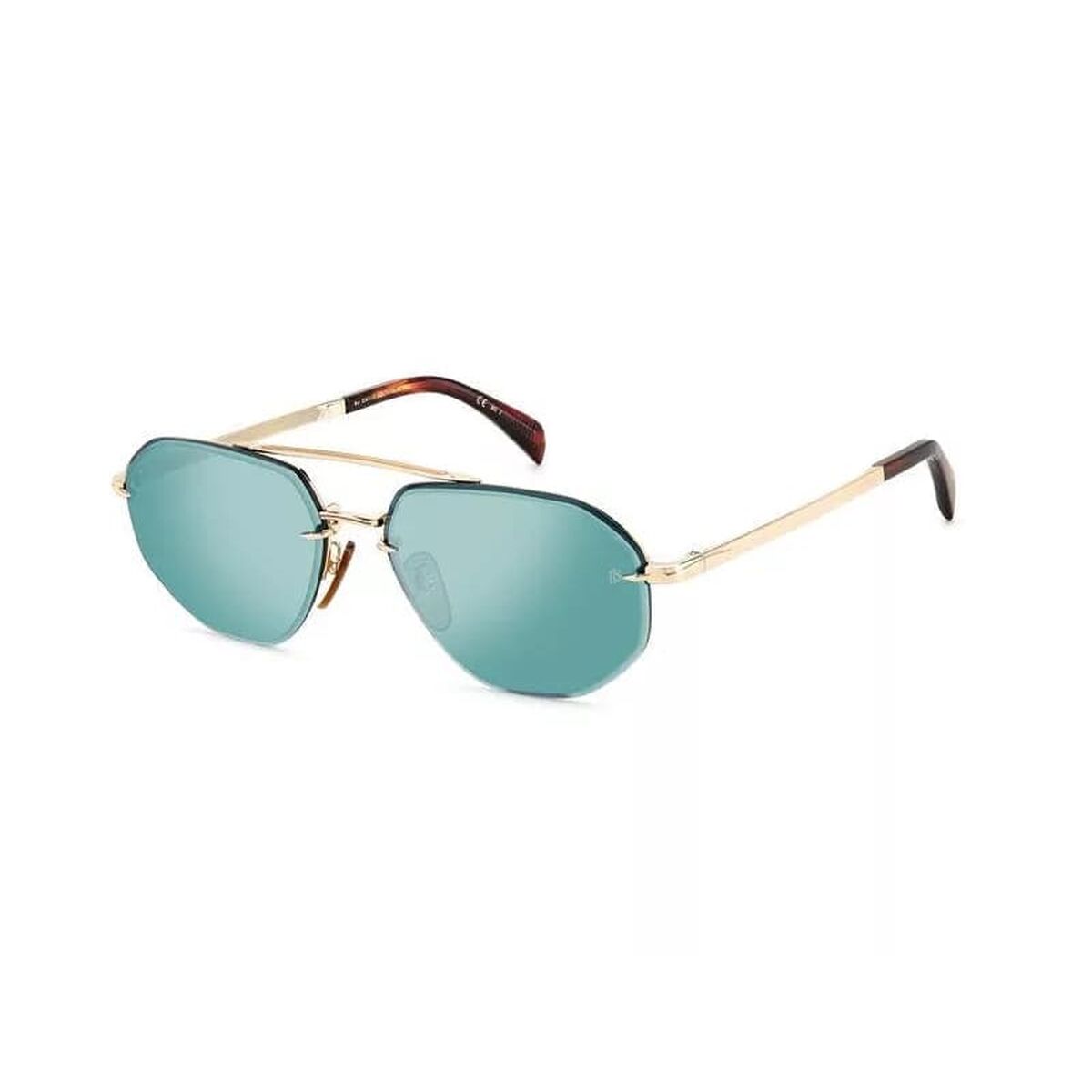Herrsolglasögon David Beckham DB-1101-G-S-J5G Gyllene Ø 61 mm - 2