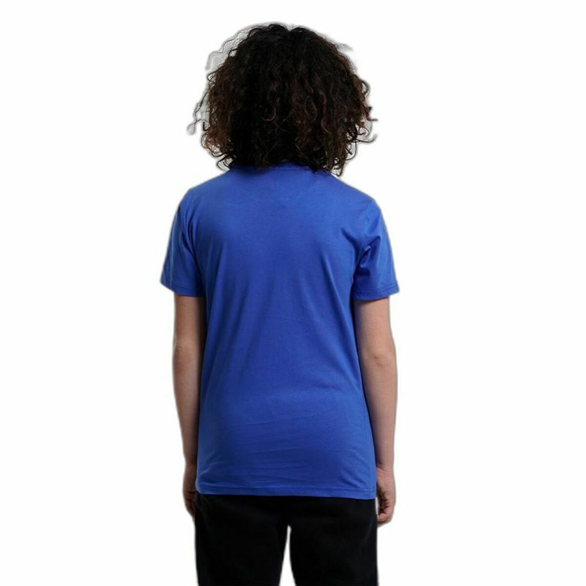 T-shirt med kortärm Barn Champion Crewneck  Blå - 16