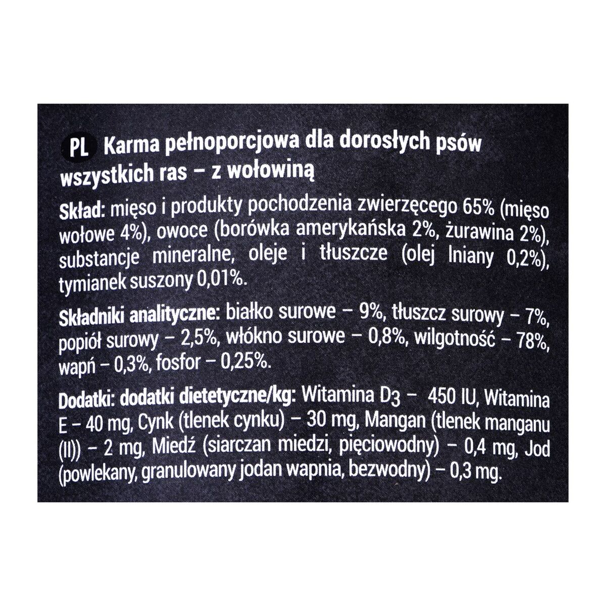 Våt mat Dolina Noteci Rafi Kalvkött 400 g - 2