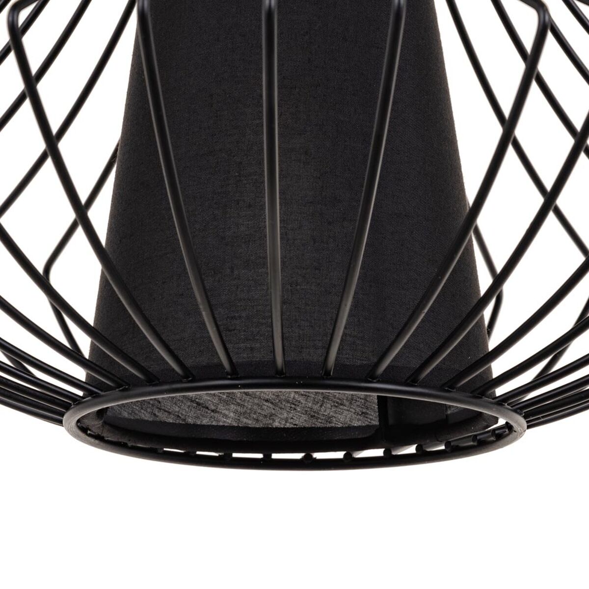 Taklampa Svart 30 x 30 x 45 cm Järn Ø 30 cm - 6