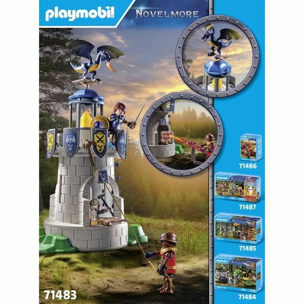 Playset Playmobil 71483 NAVELMORE - 4