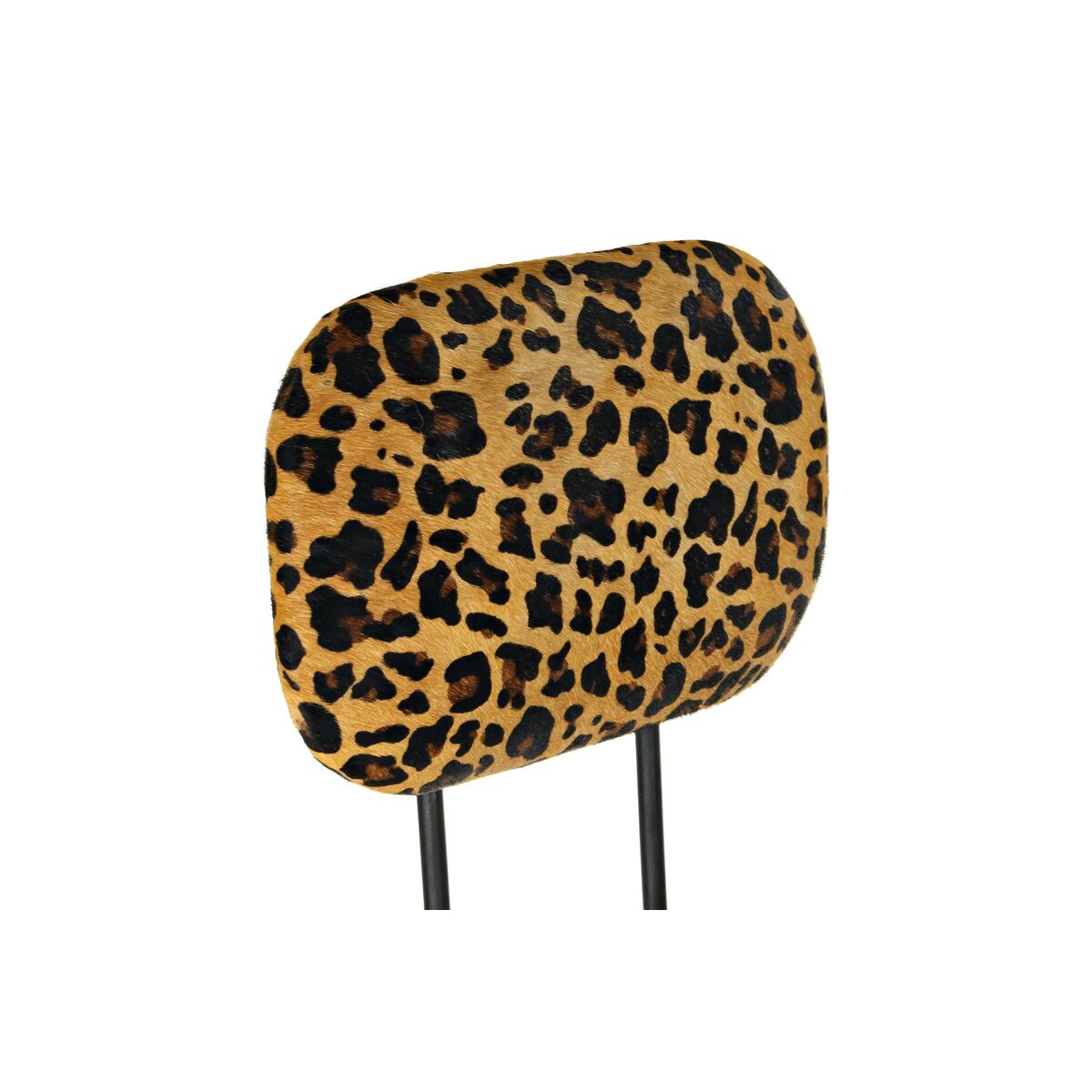 Sittpall DKD Home Decor Brun Svart Läder Metall 42 x 48 x 116 cm - 9