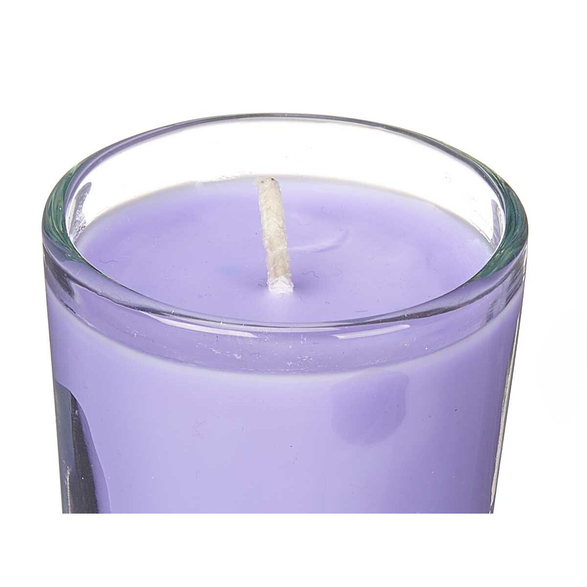 Set med Doftljus Acorde Lavendel Glas (12 antal) - 2