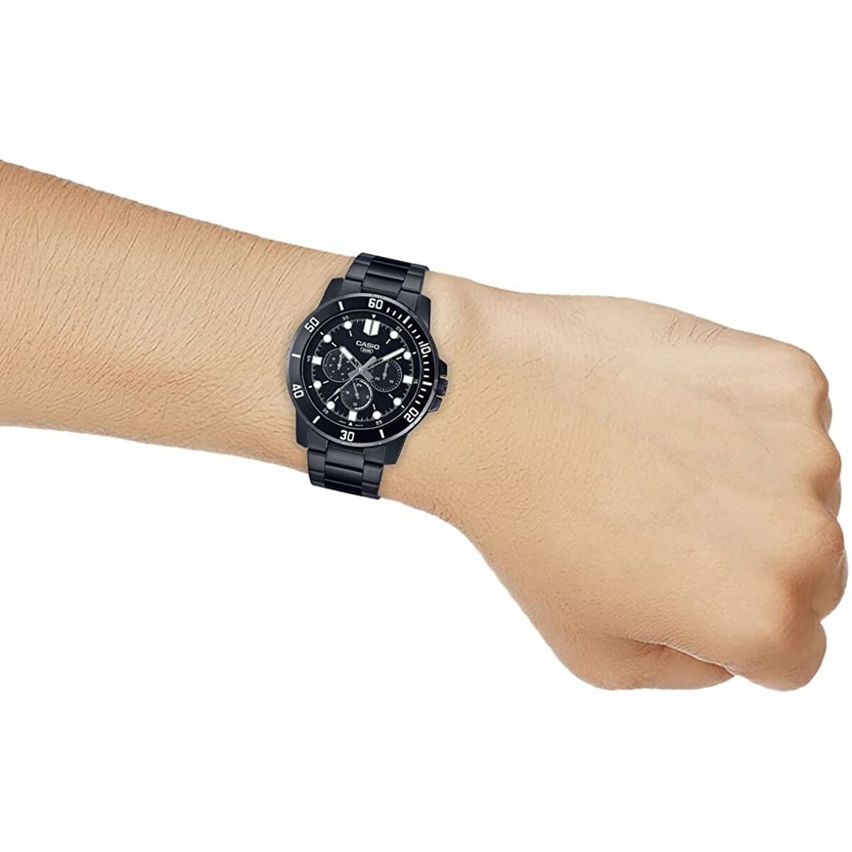 Herrklocka Casio COLLECTION Svart (Ø 45 mm) - 5