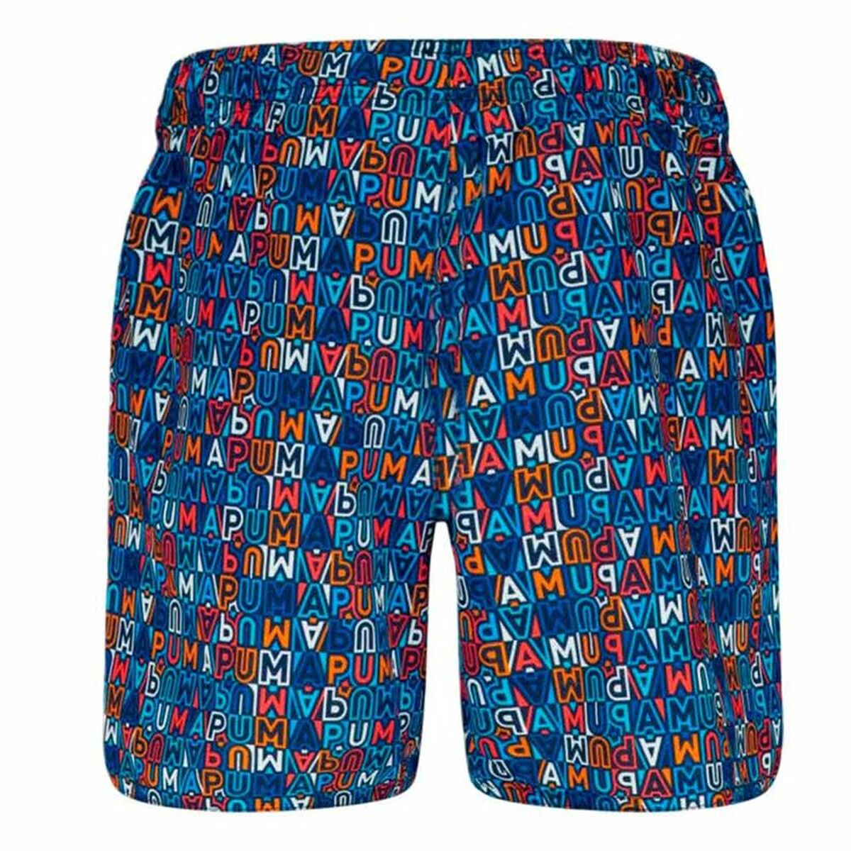 Baddräkt Barn Puma Printed Mid Shorts 1P Blå - 2