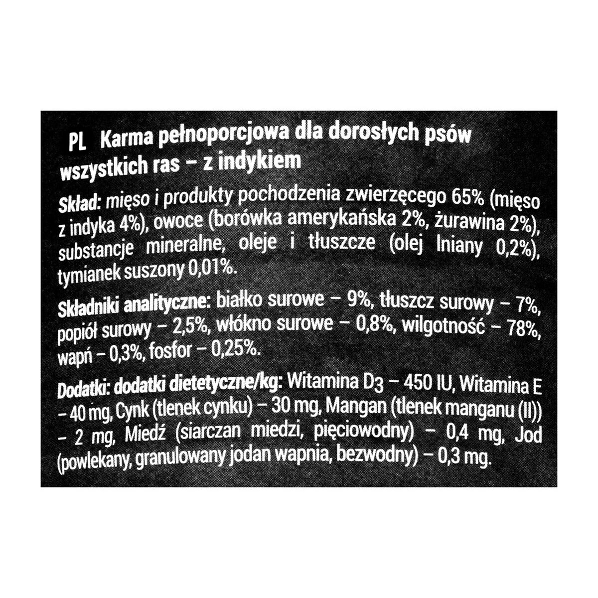 Våt mat Dolina Noteci Rafi Kalkon 400 g - 2