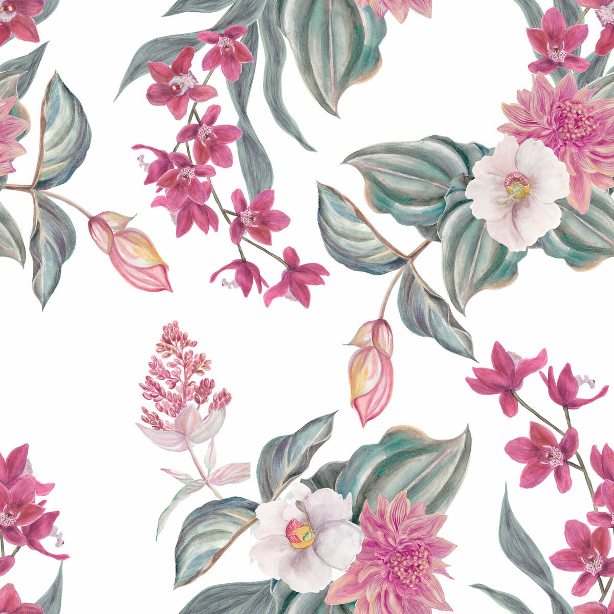 Bordsduk Belum 0120-246 Multicolour Ø 140 cm - 4