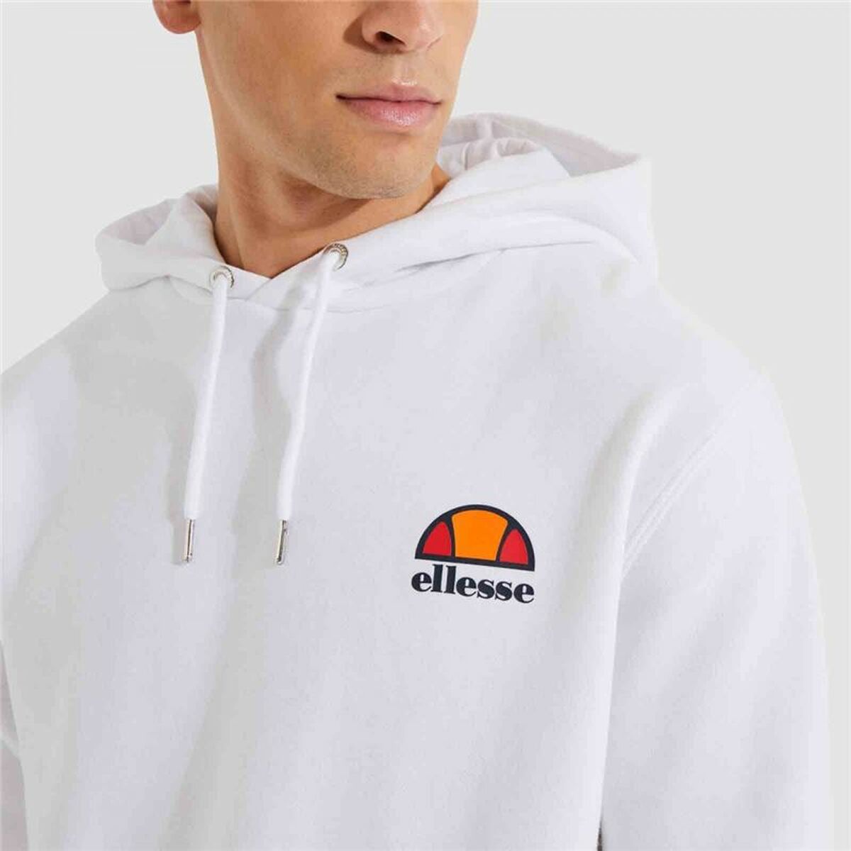 Tröja med huva Herr Ellesse Toce OH Hoody Vit - 3
