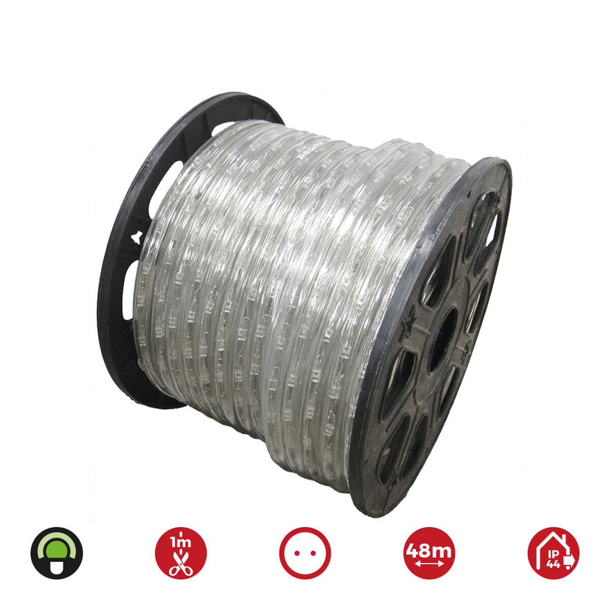 Slang LED EDM 72715 flexiLED Grön 2 håll - 3